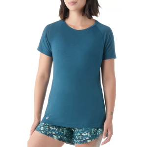 SmartWool Women's Merino Sport 120 Short Sleeve T-Shirt, Small, Twilight Blue