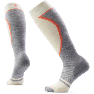 Smartwool Women's Ski Extra Stretch Over The Calf Socks, Small, Light Gray