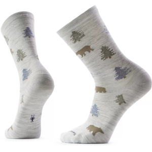 SmartWool Everyday Through the Trees Crew Socks, Men's, Large, Ash