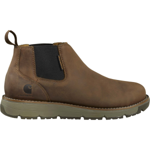 Carhartt Men's Millbrook 4" Romeo Wedge Work Boots, Size 7, Brown