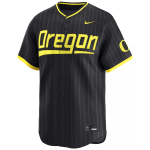 Nike Men's Oregon Ducks Black Swingman Alternate Jersey, Medium