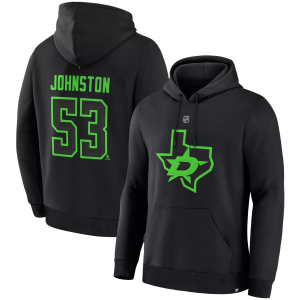 NHL Men's Dallas Stars Black Pullover Hoodie, Large