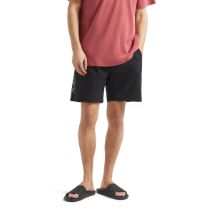 BRIXTON Men's Everyday 18" Stretch Hybrid Shorts, XL, Black/White
