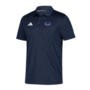 adidas Men's Florida Atlantic Owls Navy Grind Polo, XL, Blue