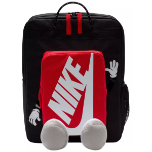Nike Youth Boxy Backpack, Blk/University Red/White
