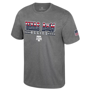 Colosseum Colosseum Men's Texas A&M Aggies Heather Charcoal Blade T-Shirt, Large, Gray - $39.99 at DICK'S Sporting Goods