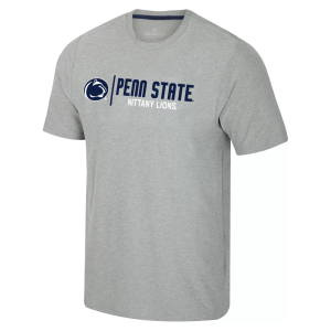 Colosseum Men's Penn State Nittany Lions Grey Herald T-Shirt, XL, Gray