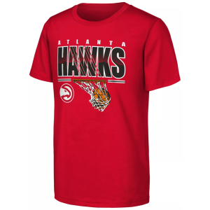 NBA Youth Atlanta Hawks Red Hoop Dreams T-Shirt, Small