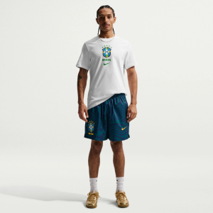 Nike Adult Brazil 2026 Alternate Crest T-Shirt, Men's, Small, White