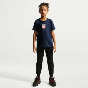 Nike Youth USMNT 2026 Away Crest T-Shirt, Medium, Blue
