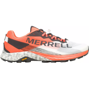 Merrell Men's MTL Long Sky 2 Trail Running Shoes, Size 9.5, White/Orange