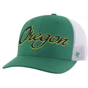 '47 Adult Oregon Ducks Kelly Overhand Adjustable Trucker Hat, Men's, Green
