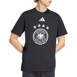 adidas Adult Germany 2026 Black Graphic Team Logo T-Shirt, Men's, Small