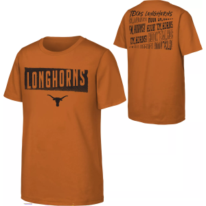 NCAA Youth Texas Longhorns Orange Tale of the Tape T-Shirt, XL