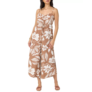 O'Neill Women's Keiko Floral Jumper, XL, Carob Brown