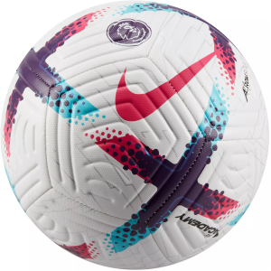 Nike Premier League Academy Soccer Ball, Size 5, White/Purple