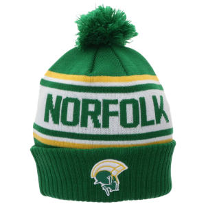 League-Legacy League-Legacy Adult Norfolk State Spartans Green Pom Knit Beanie, Men's - $18.74 at DICK'S Sporting Goods