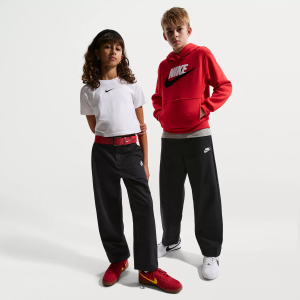 Nike Kids' Sportswear Club Woven Everyday Pant, XL, Black/White