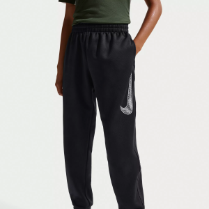 Nike Boys' Multi Knit Pant, XL, Black/White
