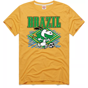 Homage HOMAGE Adult Brazil Gold Peanuts Graphic T-Shirt, Men's, Large, Yellow - $40.00 at DICK'S Sporting Goods