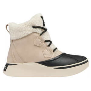 SOREL Women's Out N About IV Chillz Waterproof Boot, Size 6, Omega Taupe/Black