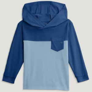 Free Fly Free Fly Toddler Colorblock Bamboo Shade Hoodie, Boys', 3T, True Navy/Blue Fog - $48.00 at DICK'S Sporting Goods