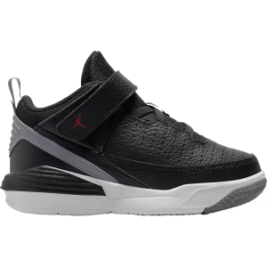 Jordan Kids' Preschool Max Aura 5 Basketball Shoes, Size 11, Black/Red/White