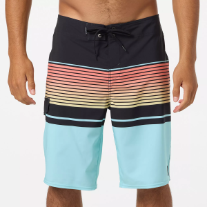 O'Neill Men's Lennox Stripe 21" Board Shorts, Size 36, Canal Blue