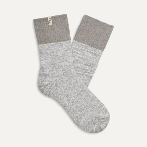 Ugg UGG Women's Rib Knit Slouchy Quarter Socks, Seal - $18.00 at DICK'S Sporting Goods
