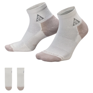Nike ACG Everyday Cushioned Ankle Socks - 1 Pair, Large, Photon Dust/College Grey/Reflective