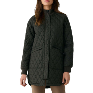 Lole Women's Quilted Bomber Parka, Medium, Olive