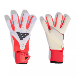 adidas Predator Competition Goalkeeper Gloves, Men's, Size 9, White/Red/Black