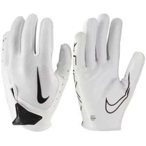 Nike Youth Vapor Jet 7.0 Football Gloves, Small, White/White/Black
