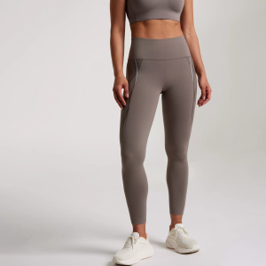 CALIA Women's PowerMove Printed Compression Legging, XS, Dark Grey