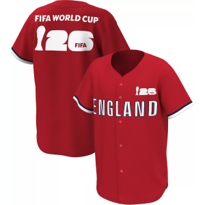 Outerstuff Outerstuff Adult England Red Multi Graphic Button-Up Baseball Jersey, Men's, Large - $18.73 at DICK'S Sporting Goods