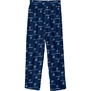 NBA Youth Memphis Grizzlies Navy Printed Sleep Pants, Medium, Blue