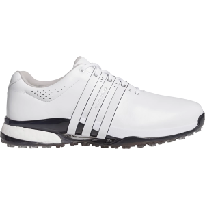 adidas Men's Tour360 Spikeless Golf Shoes, Size 11, White/Navy/Red