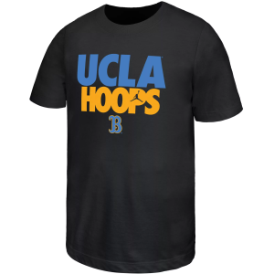 Nike Youth UCLA Bruins Black Core Cotton T-Shirt, Small