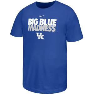Nike Youth Kentucky Wildcats Royal Core Cotton T-Shirt, Small, Blue