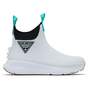 Columbia Men's PFG Dry Tortugas Boot, Size 8, White/Geyser