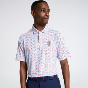 Walter Hagen 2026 U.S. Open Walter Hagen Men's Performance 11 Printed Polo, Small, Coastal Kitsch Convo White - $27.97 at DICK'S Sporting Goods