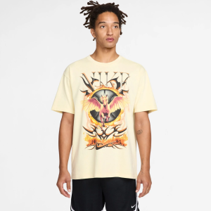Nike Men's Max90 Unicorn Graphic T-Shirt, Large, Coconut Milk