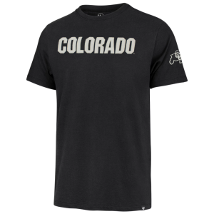 '47 Men's Colorado Buffaloes Black Franklin Fieldhouse T-Shirt