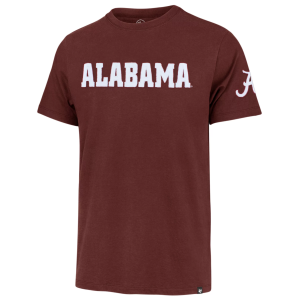 '47 Men's Alabama Crimson Tide Red Franklin Fieldhouse T-Shirt, Small