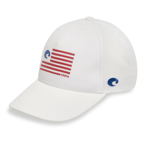 Costa Del Mar Costa Del Mar Twill Trucker Pride Hat, Men's, White - $25.00 at DICK'S Sporting Goods