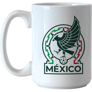 Logo 2026 World Cup Host City Boston 15 oz. Sublimated Mug, White