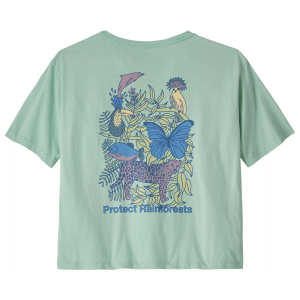Patagonia Women's Rainforests Easy-Cut T-Shirt, XS, Thin Ice