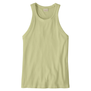 Patagonia Women's Rib-Knit Tank Top, XS, Lichen Green