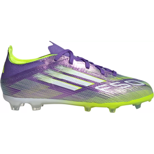adidas Kids' F50 Elite FG Soccer Cleats, Size 1, Purple/White
