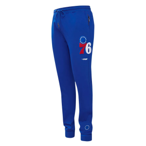 Pro Standard Men's Philadelphia 76ers Blue Classic Chenille Joggers, Small